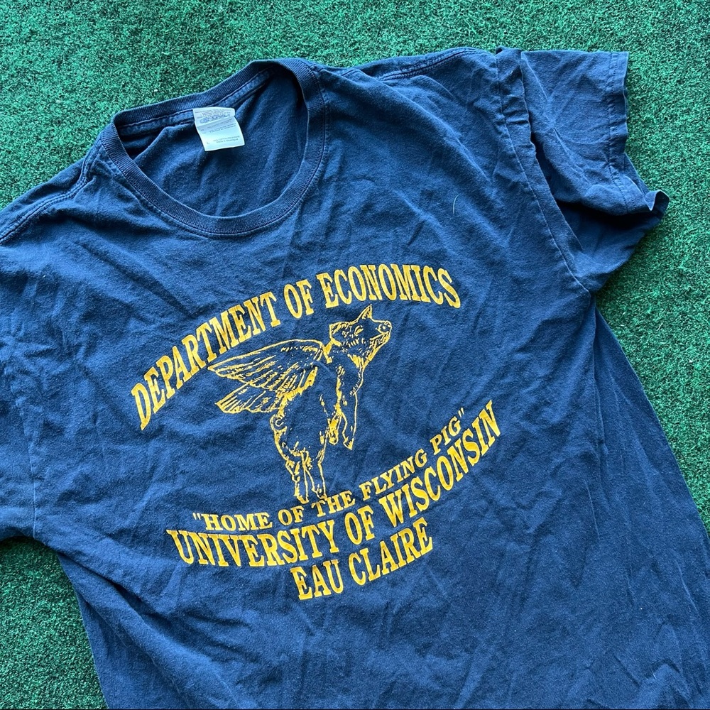 Vintage university dept of economics tee